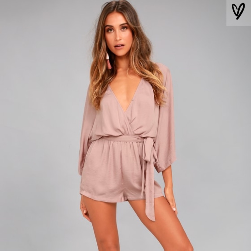 Mauve Lulus Romper